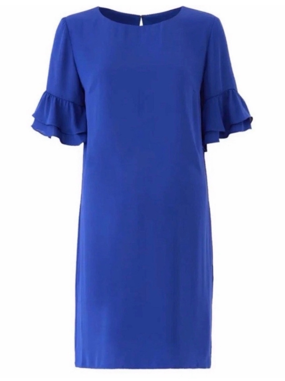 Amanda uprichard 100% silk cobalt blue dress size small